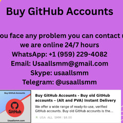 op 36 Sites To Buy, Old Github Accounts In This Year