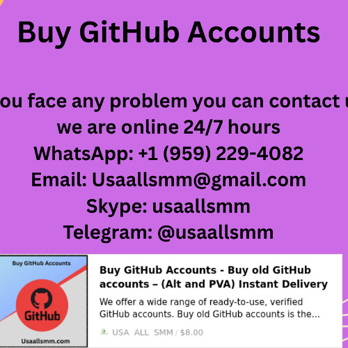 op 36 Sites To Buy, Old Github Accounts In This Year