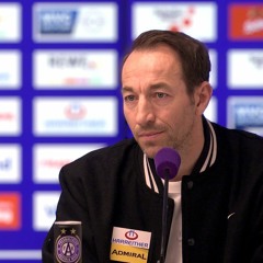 Vor Austria Wien - Hartberg: PK mit Michael Wimmer und Manuel Ortlechner (02/2023)