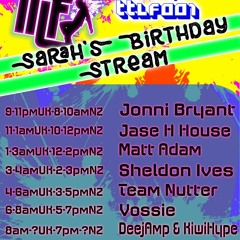 TTLF Hard House LIVE Streams - Jonni Bryant Celebration Set for SARAHXLR8's Birthday