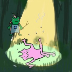 Pink Cat gets rabies