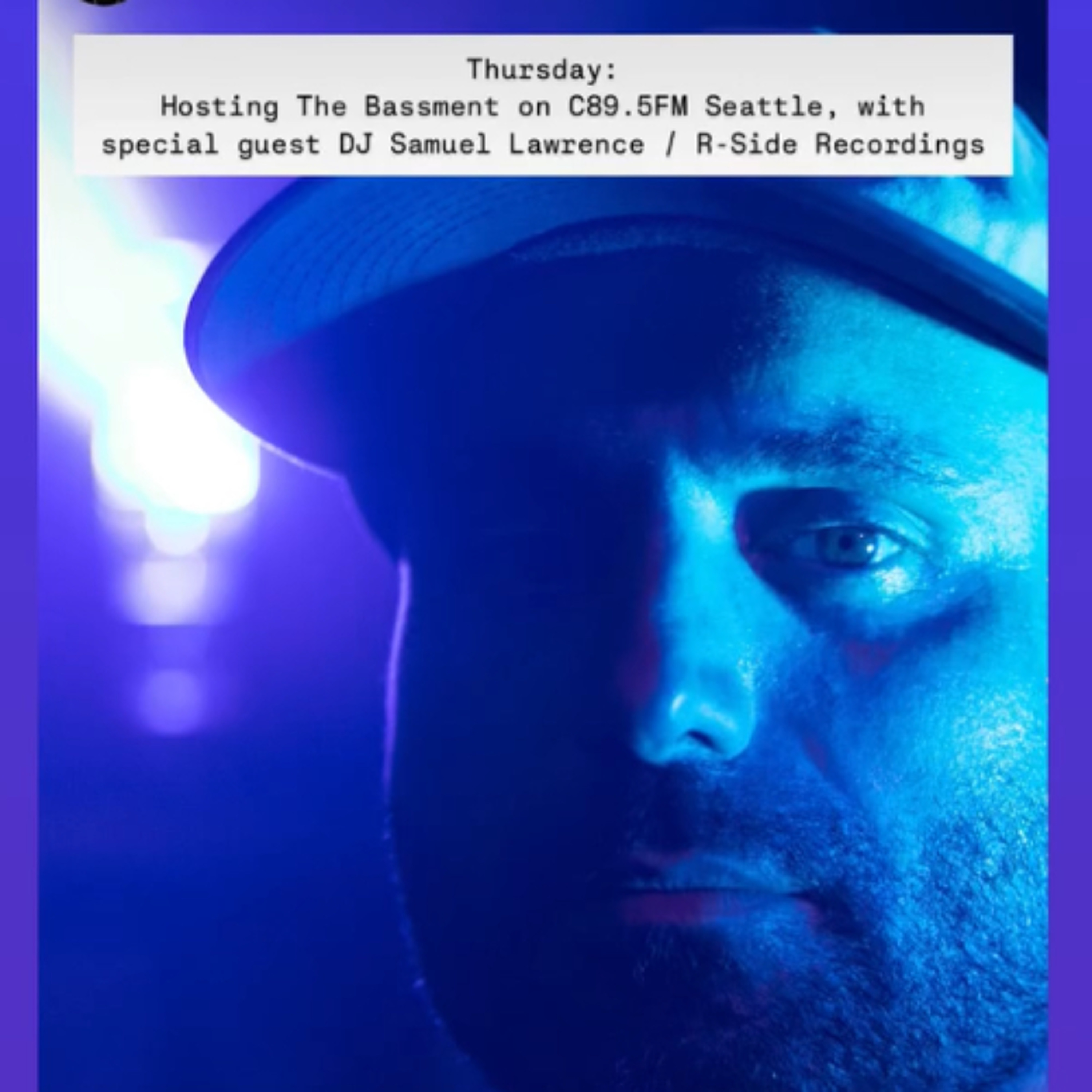 The BASSMENT 89.5 FM Seattle RADIO SPECIAL DJ SAMUEL LAWRENCE Hour 1 episode artwork