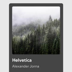 ALEXANDER JORNA - HELVETICA