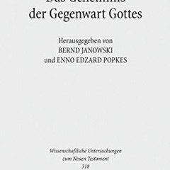 Télécharger eBook Das Geheimnis der Gegenwart Gottes: Zur Schechina-Vorstellung in Judentum und Ch