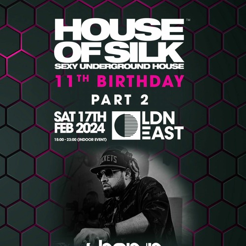 Shenin Amara -Live - House of Silk 11th Birthday Part 2 - Sat 17th Feb 2024 - LDN East