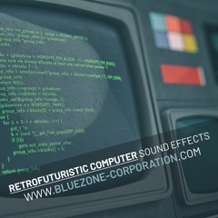 Retrofuturistic Computer Sound Effects