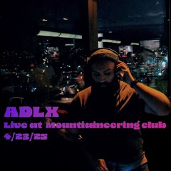 adlx live at mountaineering club