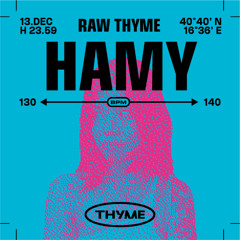 13.12.2025 HAMY @ Thyme