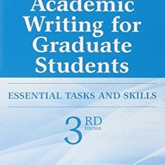 [Read] [EPUB KINDLE PDF EBOOK] Commentary for Academic Writing for Graduate Students,