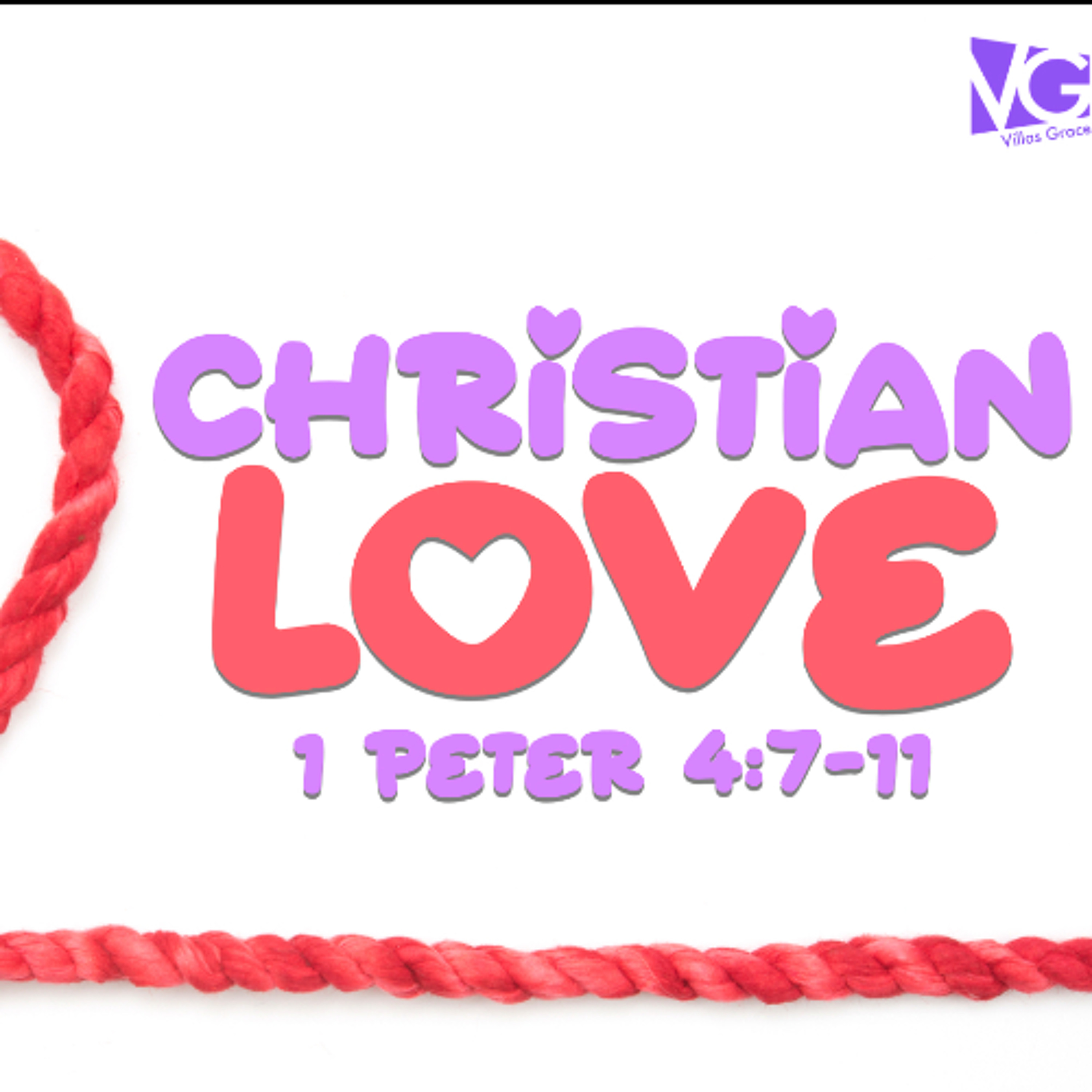 Christian Love - 1 Peter 4:7-11 - Matthew Niemier episode artwork