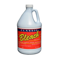 doused in mud or soaked in bleach