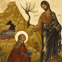 Jesús con Magdalena