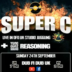 SUPER C LIVE IN STUDIO JUGGLING &  YUNG GUNZ REASONING