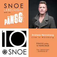 SNOE Affairs LIVE // Andreas Henneberg DJ-Set  - 10 Years of SNOE at Paengg Wuerzburg - May 2025
