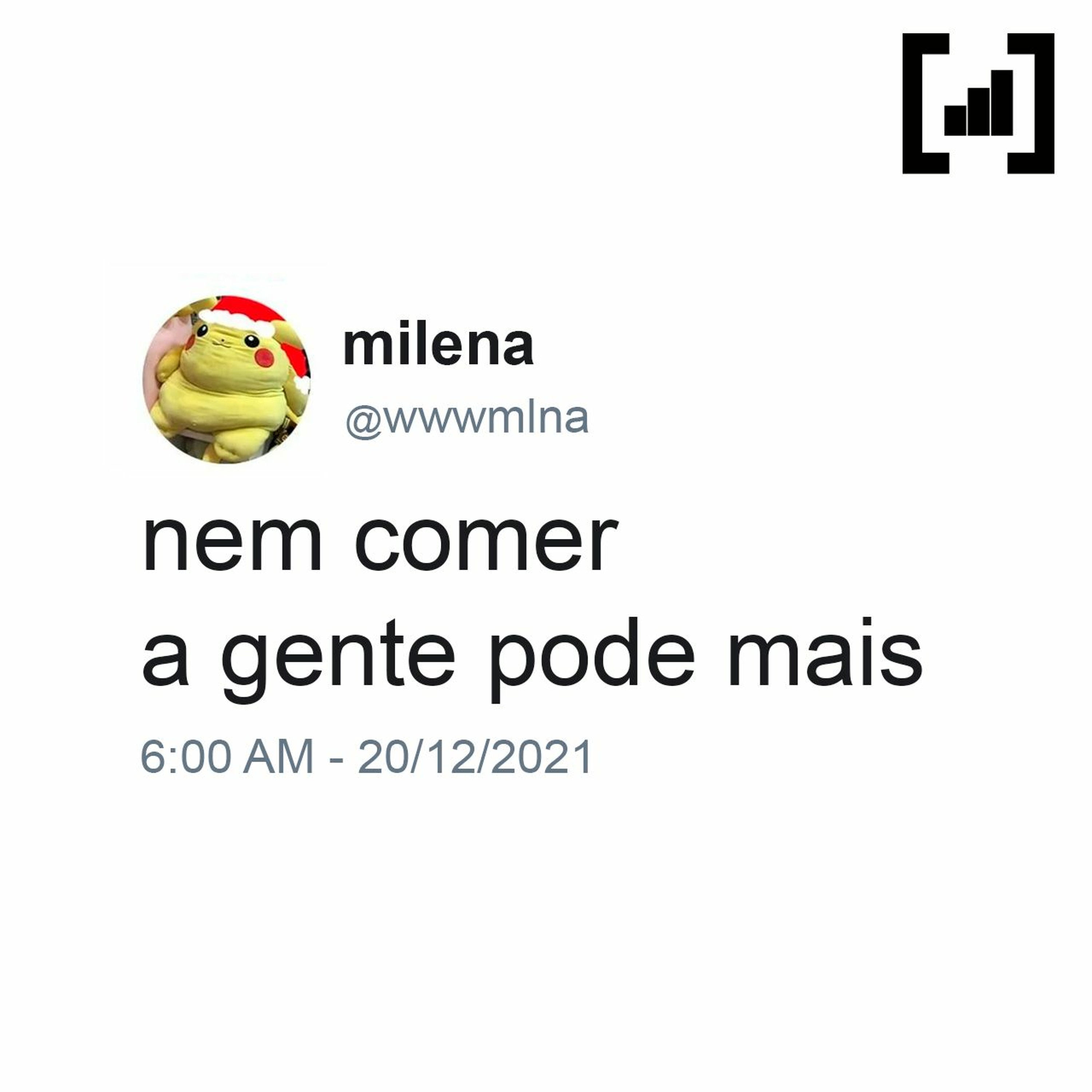 #20 - nem comer a gente pode mais episode artwork