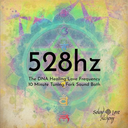 528hz The DNA Healing Love Frequency - 10 Min Solfeggio Tuning Fork Meditation
