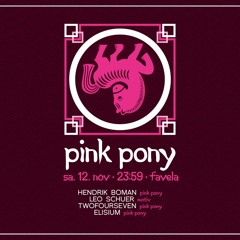 Twofourseven Live @ Pink Pony 12.11.2022 (Club Favela / Hawerkamp Münster)