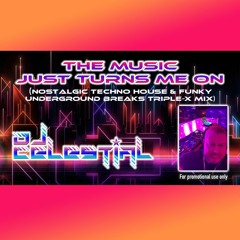 DJ Celestial - The Music Just Turns Me On (Nostalgic Techno House & Funky Underground Breaks Mix)