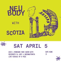 UnionAutomata - Neubody w Scotia @ Cafe 9, New Haven, CT - April 5th, 2025