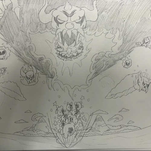 Kirby Mass Attack_Kirby And The Rainbow Curse - Skull Gang Medley