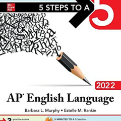[ACCESS] EBOOK 📙 5 Steps to a 5: AP English Language 2022 Elite Student Edition (5 S