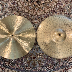Paiste Traditionals 15 inch ETCHED LOGO Medium Light Hi-Hats 1070g 1412g SOUND SAMPLE