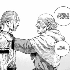 Thorfinn Listening to Snake read the bible. Mary-Alex G