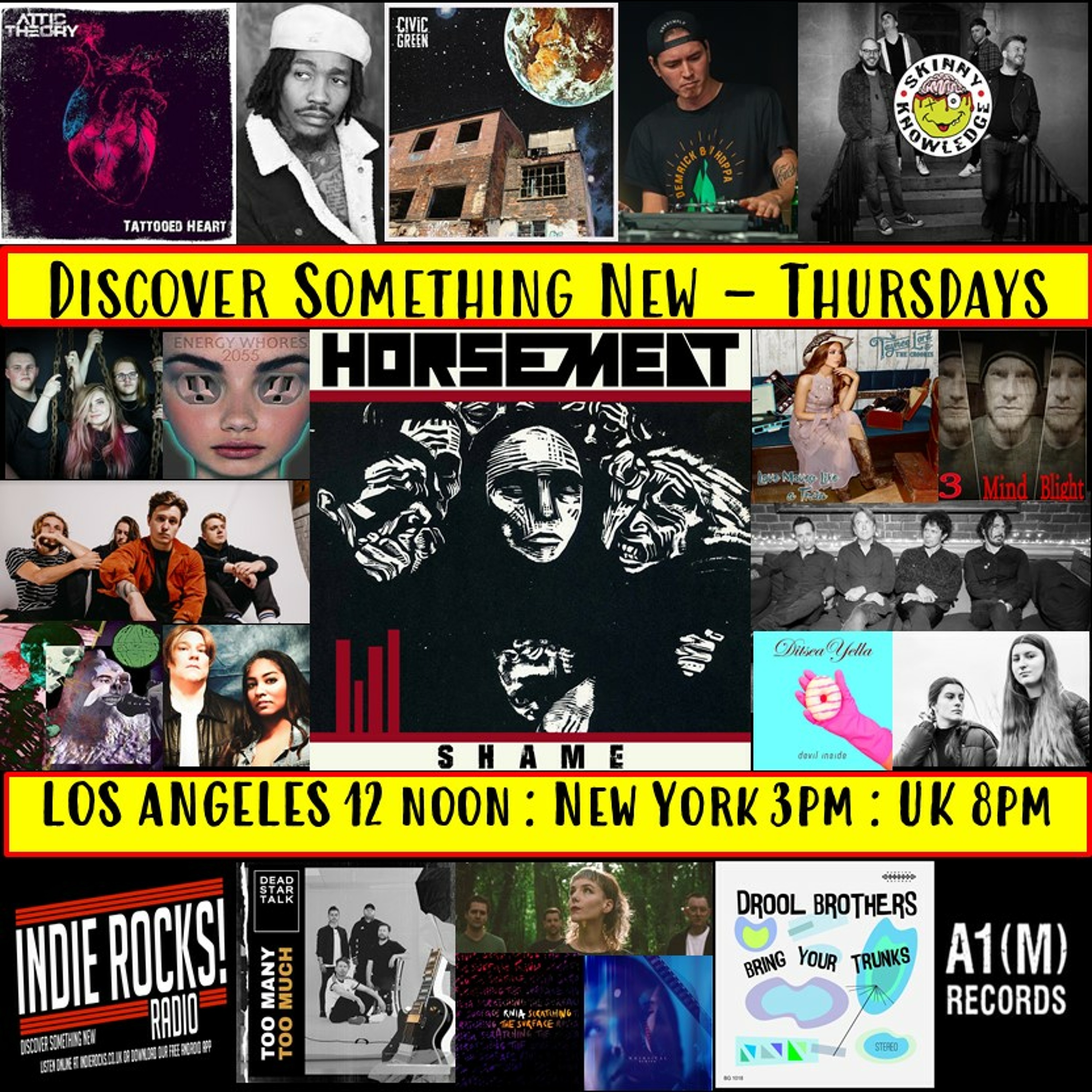 A1M new Music Show - Discover New Music - Indie Rocks Radio