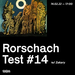 Rorschach Test #14 w/ Zakary