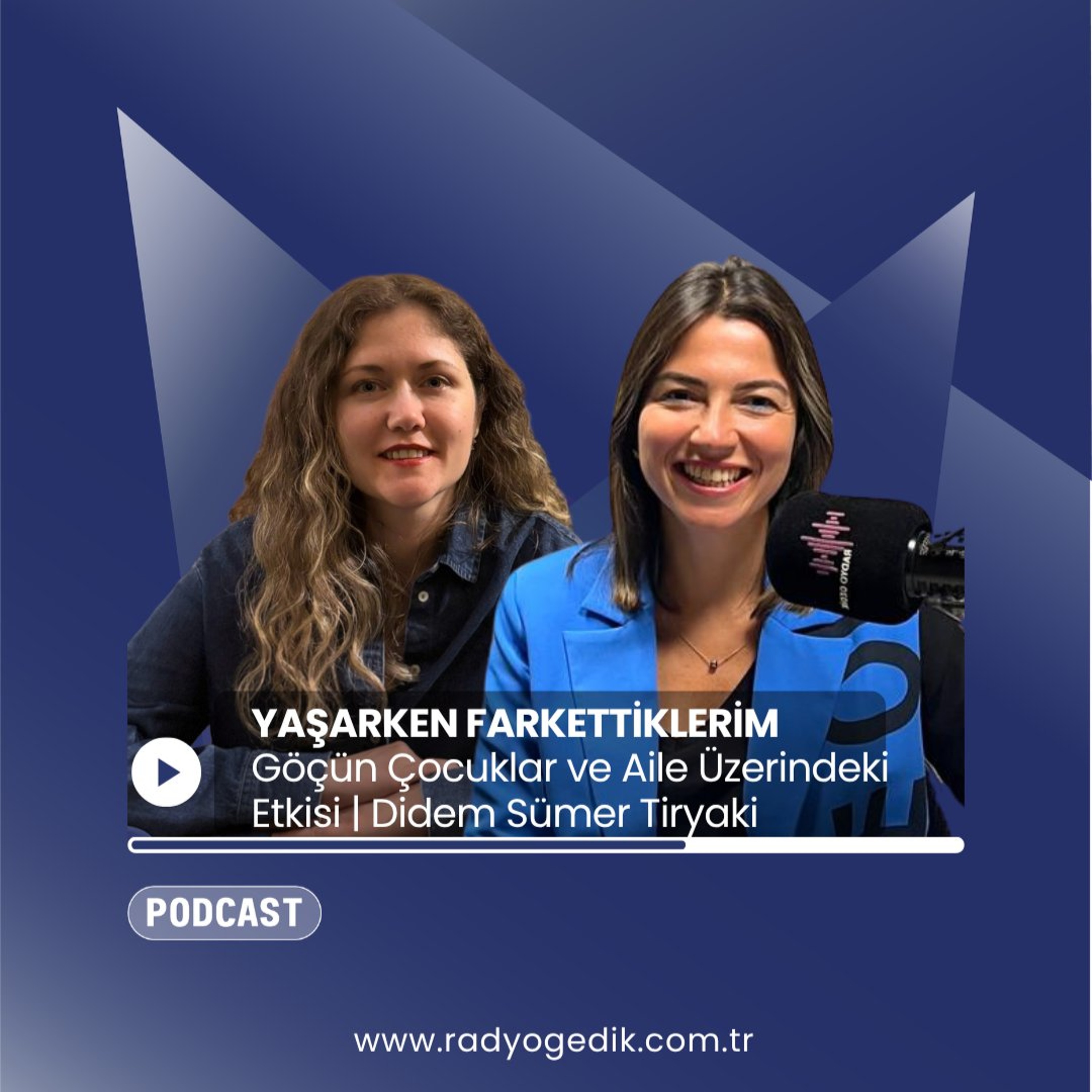 YAŞARKEN FARKETTİKLERİM -  Didem Sümer Tiryaki / Göçün Çocuklar ve Aile Üzerindeki Etkisi episode artwork
