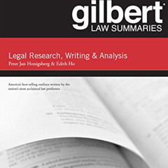 Get EPUB ✔️ Gilbert Law Summary on Legal Research, Writing, and Analysis, 12th (Gilbe