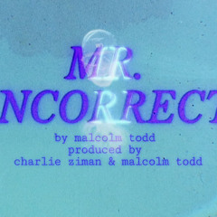 Mr. Incorrect - Malcom Todd (sped up)