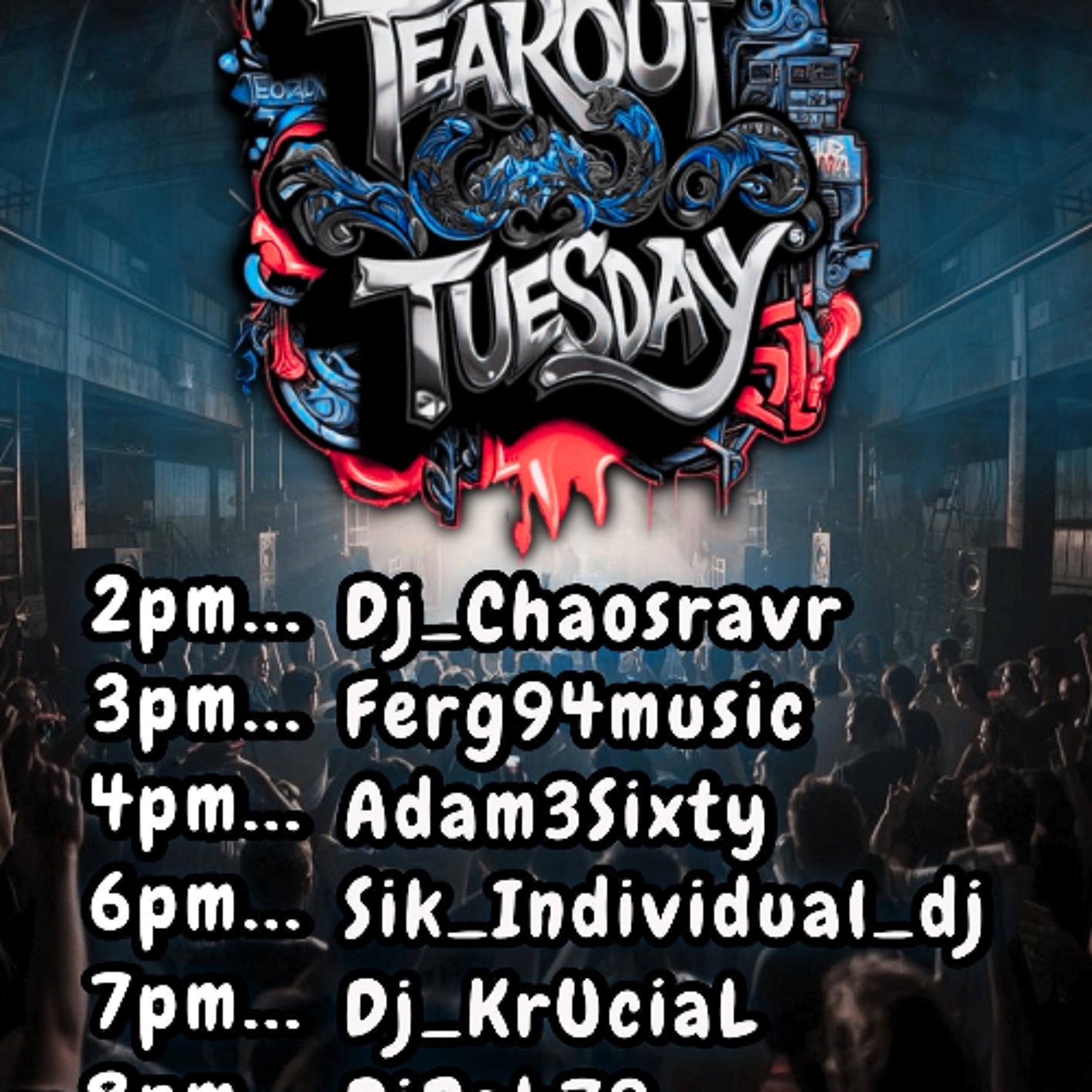 Tearout Tuesdays 07.04.26 Hard Dance Edition episode artwork