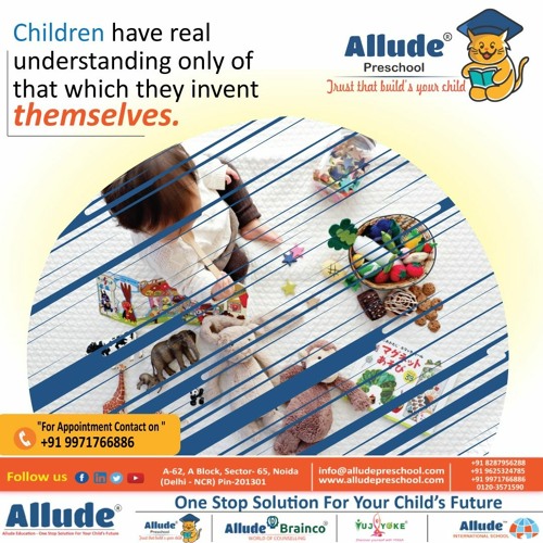 Stream Allude Preschool Puzzle Solving Activity at Home by Rajnish