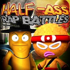 Ninjabread Man vs Preston's Hourglass | Half-Ass Rap Battles