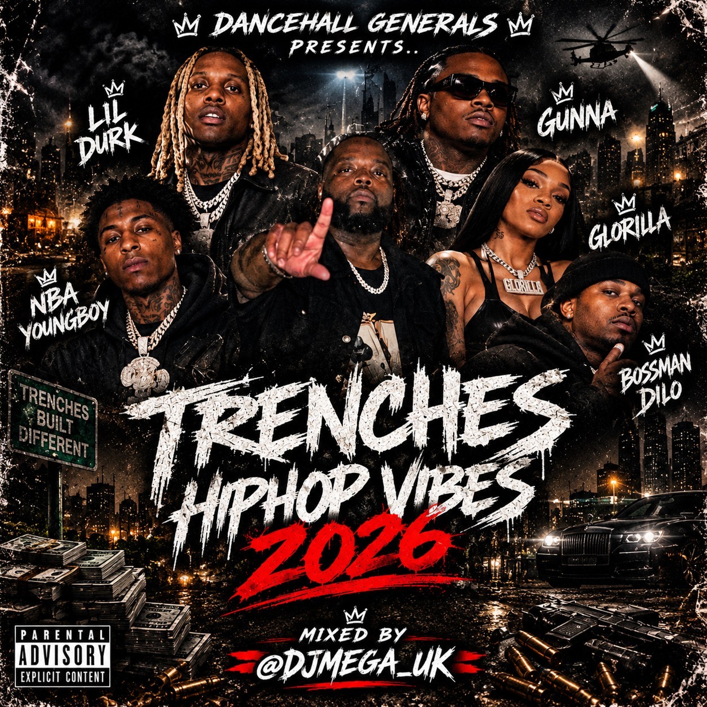 TRENCHES HIPHOP VIBES 2026 ft FUTURE, LIL DURK, NBA YB, YFN, YUONG THUG, GUNNA,