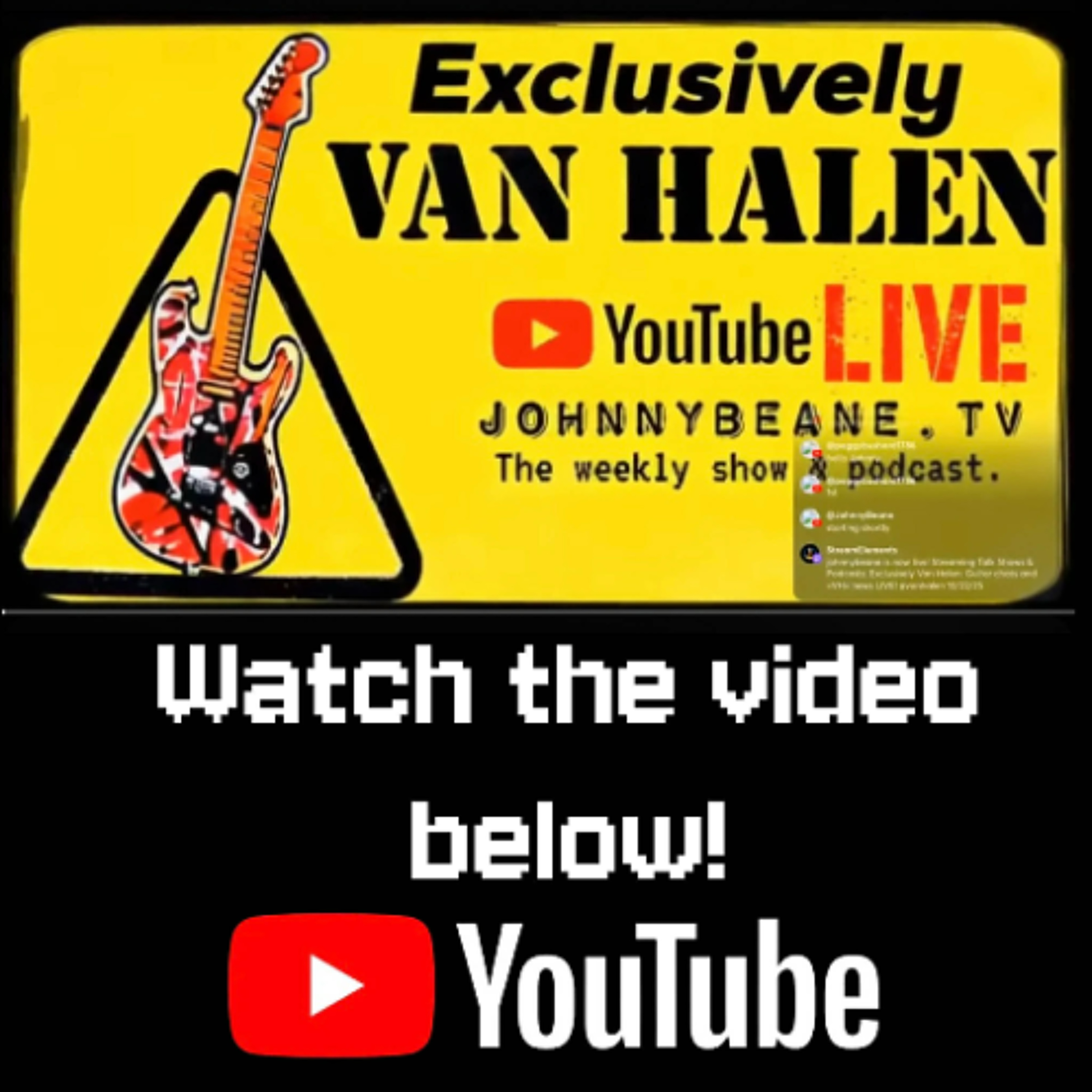 Exclusively Van Halen: Edward Van Halen Lost 2003 Interview w/ Steve Rosen!  #eddievanhalen 1/1/26 episode artwork