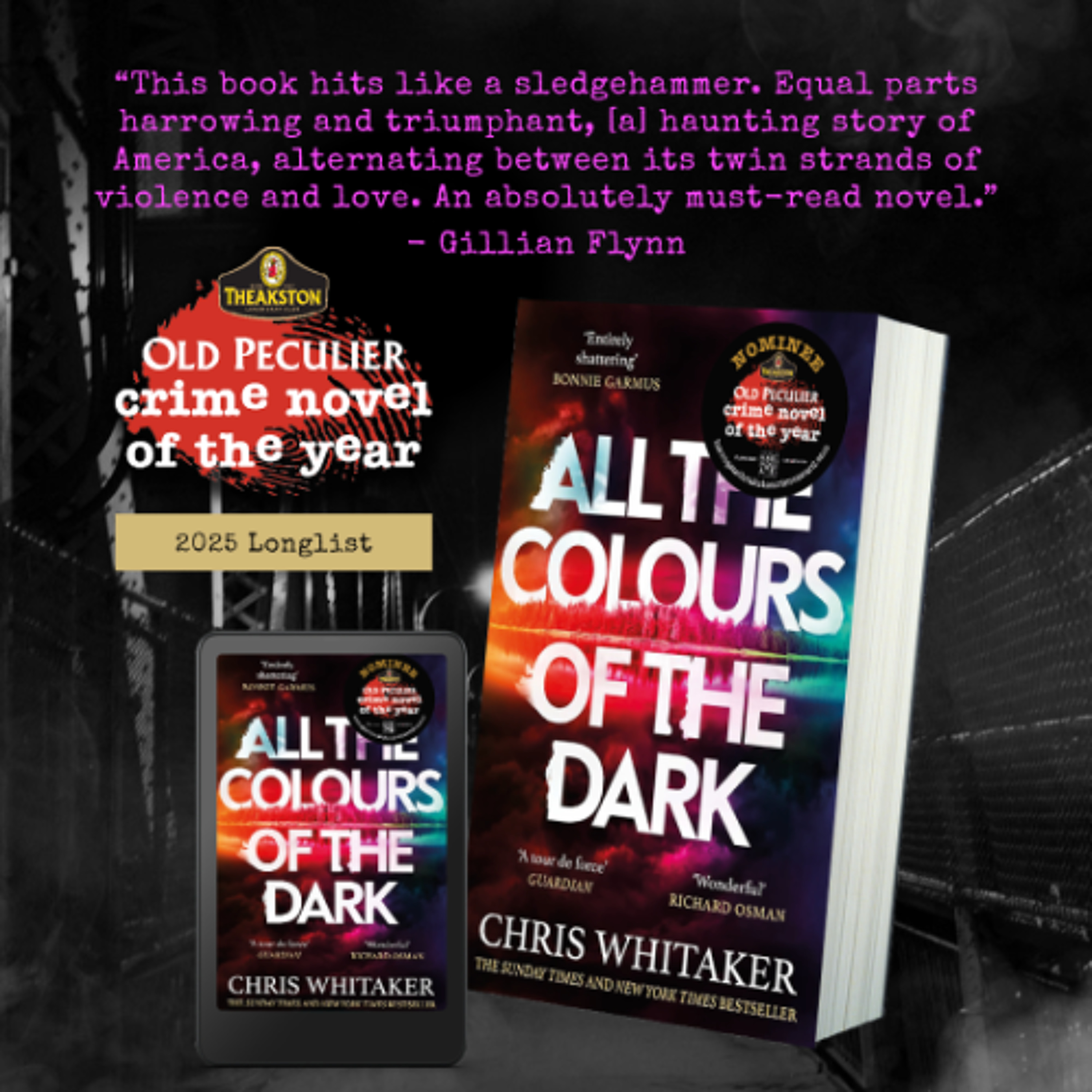 Chris Whitaker – Theakston Old Peculier Crime Novel of the Year Award 2025 Longlist Interview episode artwork
