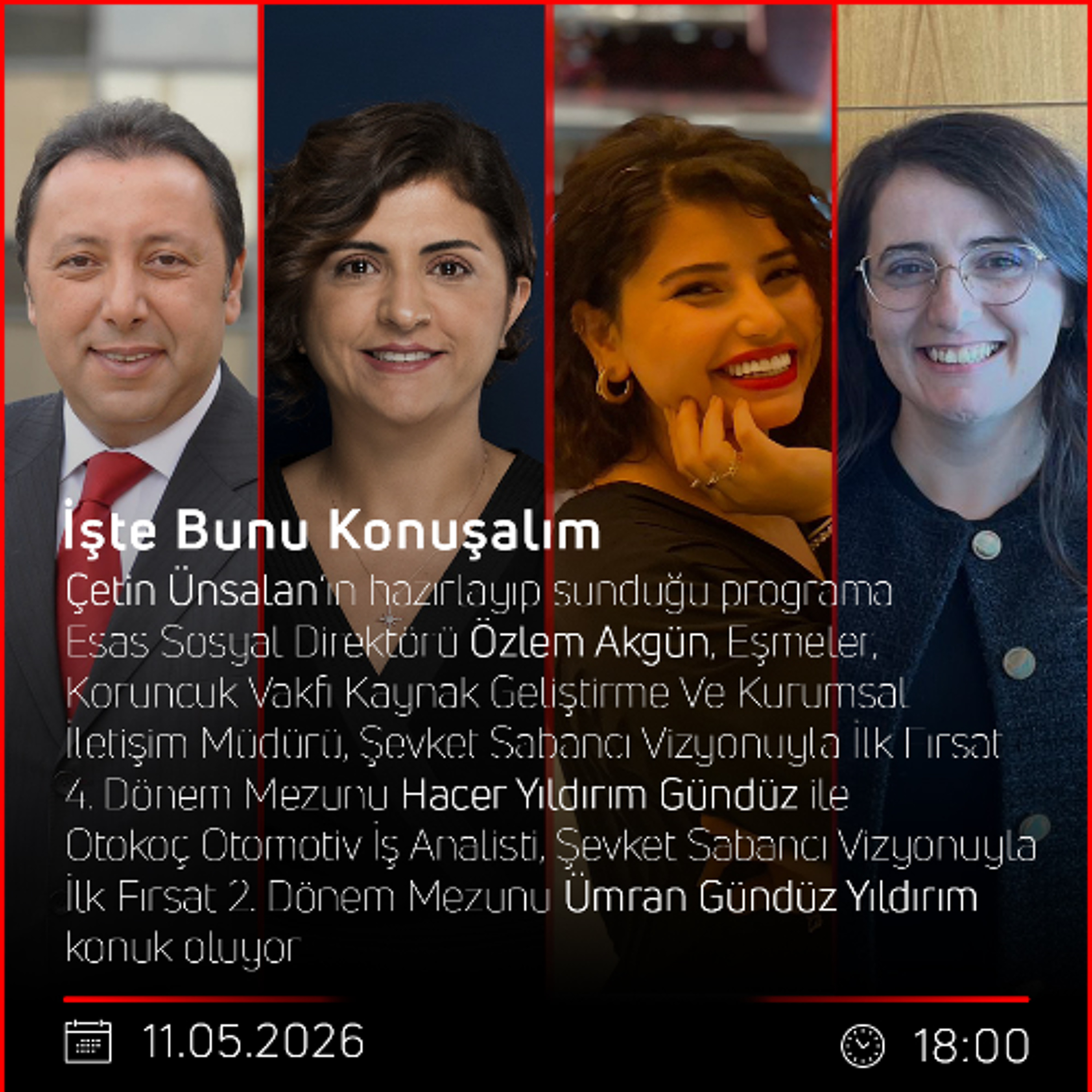 Özlem Akgün Eşmeler & Hacer Yıldırım Gündüz & Ümran Gündüz Yıldırım - Çetin Ünsalan ile İşte Bunu Konuşalım episode artwork
