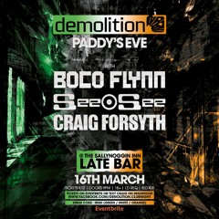 Live @ Demolition Clubnight - 16th March 2023