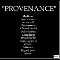 Provenance (response)