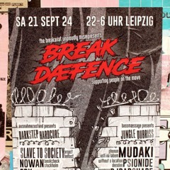 Break Daefence Junglist DJ set @ Bassmæssage stage