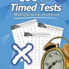 [Download PDF] Humble Math - 100 Days of Timed Tests: Multiplication: Grades 3-5 Math Drills Digits