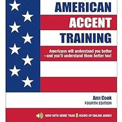 * American Accent Training with Online Audio (Barron's ESL Proficiency) BY: Ann Cook (Author) !Save#