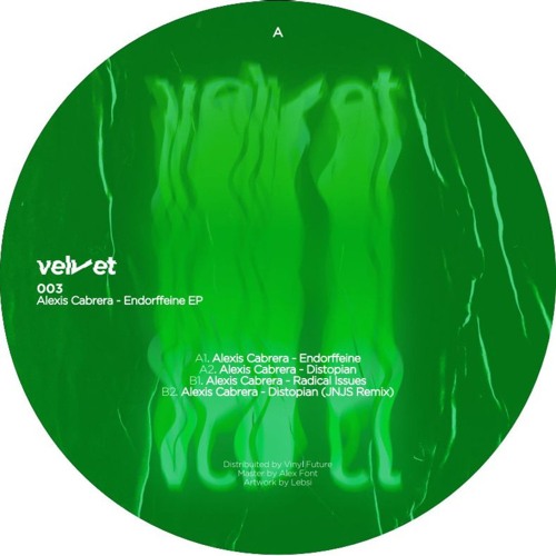 Premiere : Alexis Cabrera - Distopian (VELVET003)