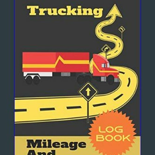 Truckers Don't Go Gray We Turn Chrome: Trucker Log Book for Truck Drivers- 6 X 9 Mileage Log Book Features Date, Odometer, Mileage, Destination. Trucker Gifts for Men