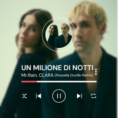 Mr.Rain, CLARA - UN MILIONI DI NOTTI (Rossella Duville Remix)