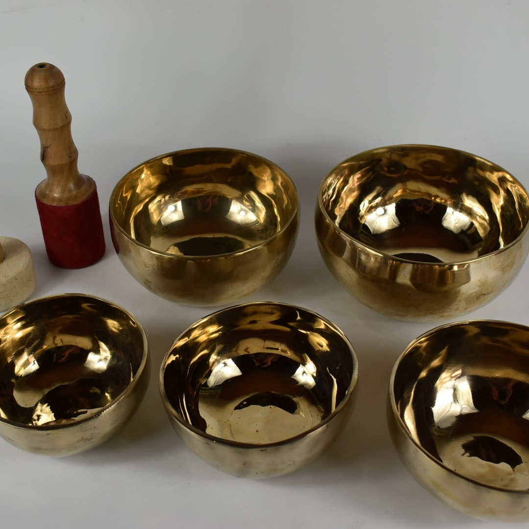 Klangschalen 5er Set 3,1 Kg