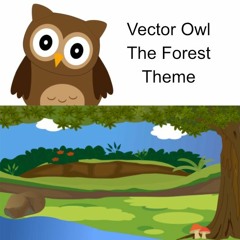 Vector Owl - The Forest Theme