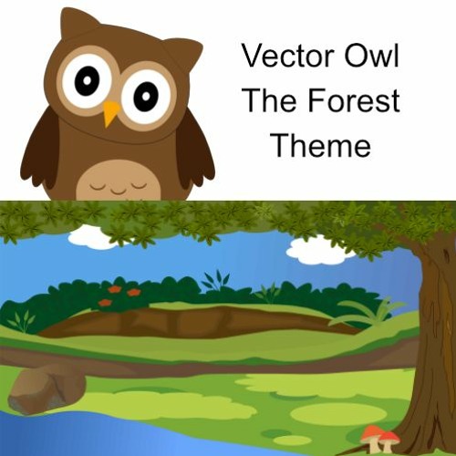 Vector Owl - The Forest Theme